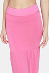 Zivame All Day Flared Mermaid Reversible Saree Shapewear - Red Pink — thumbnail 11
